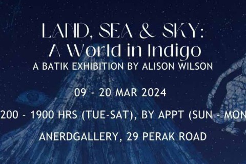 Land, Sea & Sky: A World in Indigo