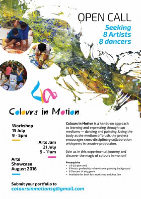 Colours in Motion – Open Call