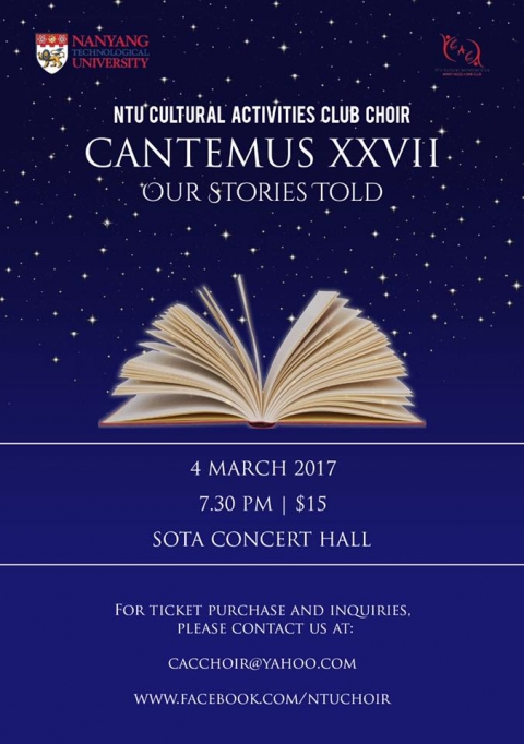 Cantemus XXVII: Our Stories Told