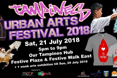 Tampines Urban Arts Festival 2018 by PAssionArts 