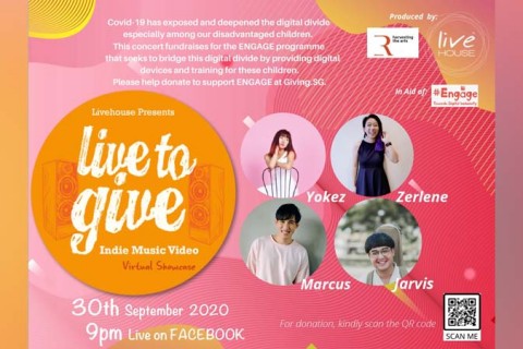 Live to Give -  Indie Music Video Virtual Showcase 