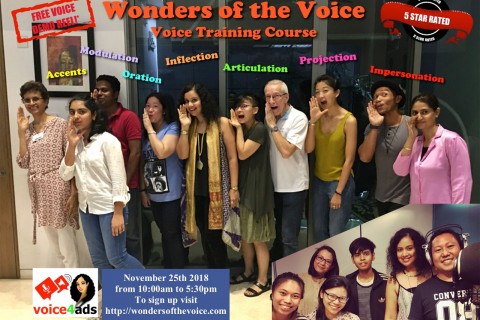 Wonders of the Voice - Voice Training Course