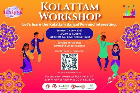 PAssionArts Festival 2023: Kolattam Workshop