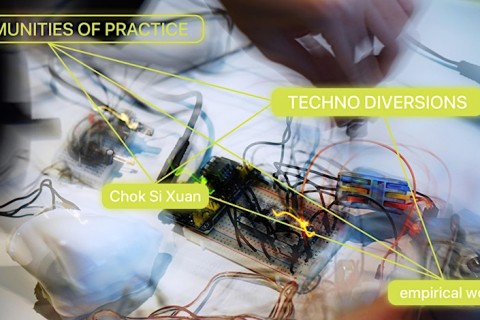 Temporal Oscillations. Electronics workshop led by artist Chok Si Xuan