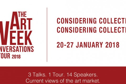 The Art Week Conversations 2018: Considering Collections