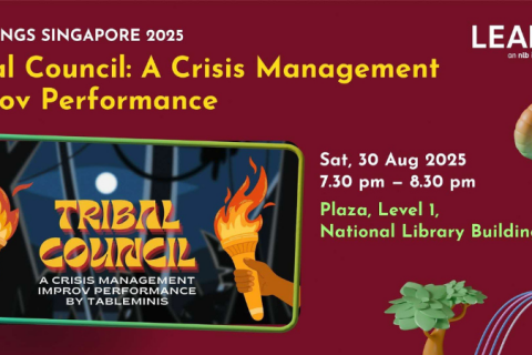Tribal Council: A Crisis Management Improv Performance by Tableminis