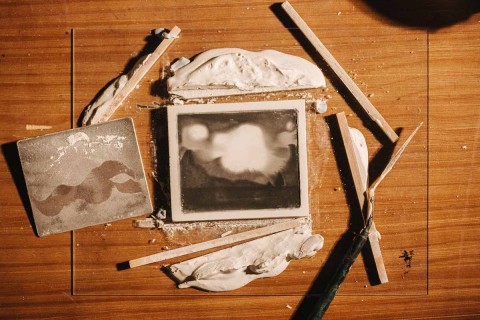 Intaglio Class: Aquatint Etching Print on Plaster