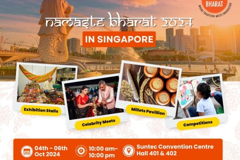 NAMASTE BHARAT 2024 Set to Celebrate the Pinnacle of Indian Culinary Excellence in Singapore, the 12th Edition: A Feast for the Senses
