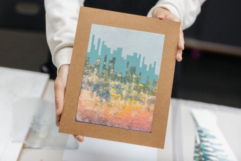 STPI Gallery | Reduction Screenprinting Class