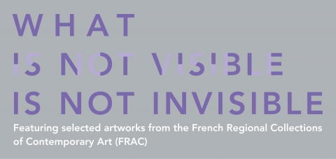 What is Not Visible is Not Invisible: Featuring selected artworks from the French Regional Collections of Contemporary Art (FRAC)