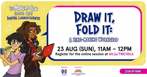 Draw it, fold it: A zine-making workshop