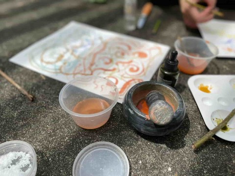 Inkmaking Workshop with Wild Dot, Boo Chih Min and Charles Lim