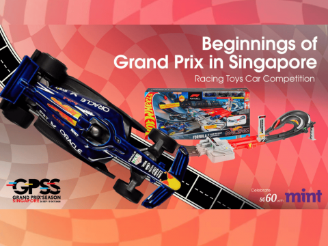 Beginnings of Grand Prix in Singapore: Racing Toys Car Competition