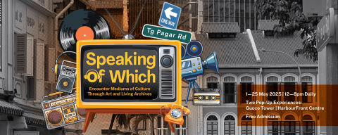 Speaking of which – A pop-up activation