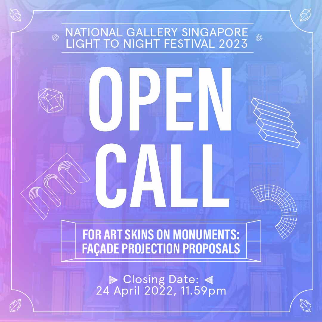 Open Call for Light to Night Festival 2023 Art Skins on Monuments