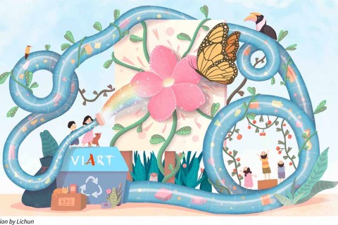 ViaRT, a children's Upcycled Art Award Open Call 2022