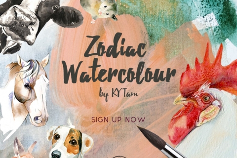 Zodiac Watercolour Experience