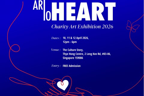 The Red Pencil (Singapore) Art to HeART Charity Art Exhibition 2026