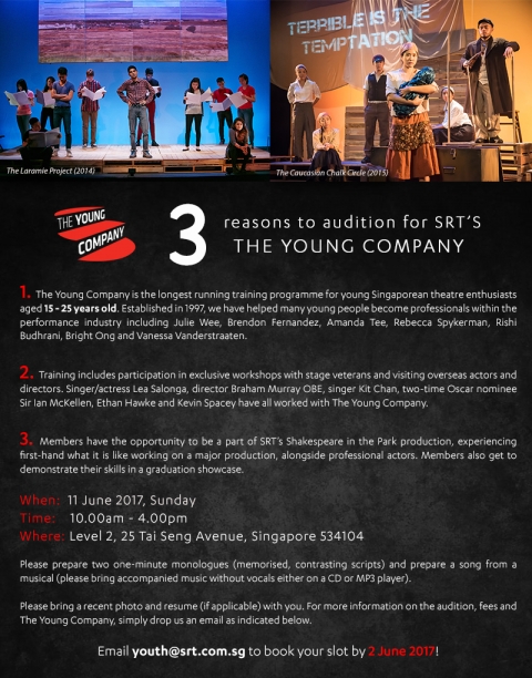 Audition for The Young Company