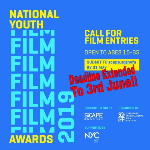 Call for Entries: National Youth Film Awards 2019