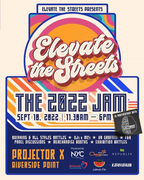 The ETS Jam by Elevate The Streets | Bboy battles and showcases by DJs, rappers and VR graffiti artists
