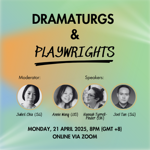 Dramaturgs &: In conversation with Playwrights