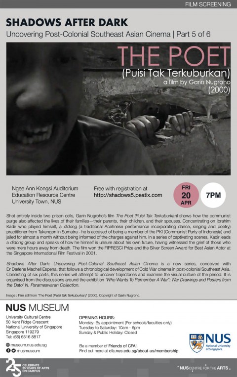 Film Screening: The Poet (Puisi Tak Terkuburkan)
