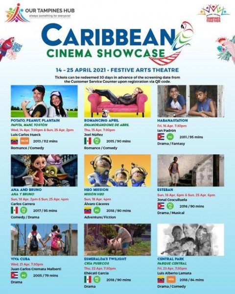 Caribbean Film Showcase at Our Tampines Hub