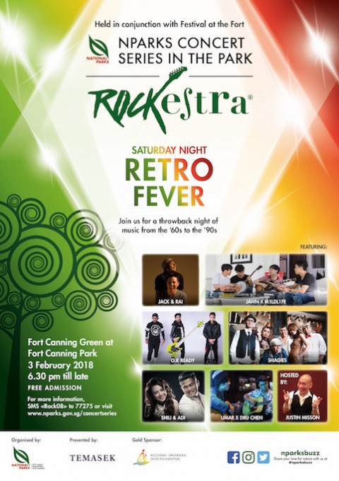 NParks Concert Series in the Park: Rockestra®