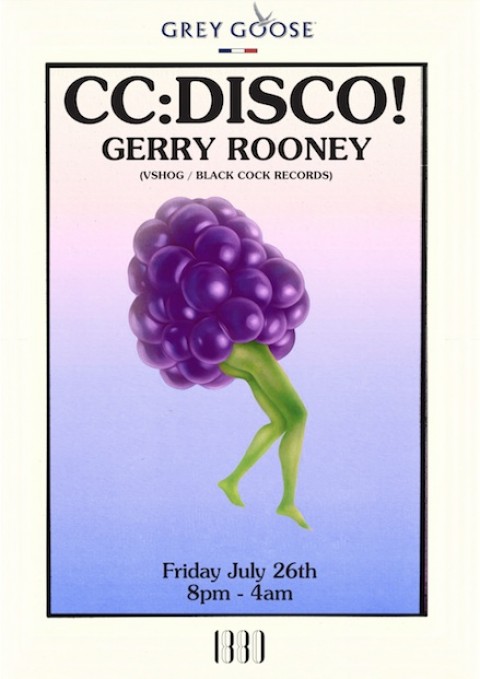 CC:DISCO! + GERRY ROONEY (VSHOG/Black Cock Records)