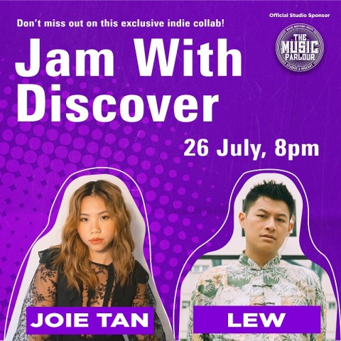 Jam with Discover featuring LEW and Joie Tan
