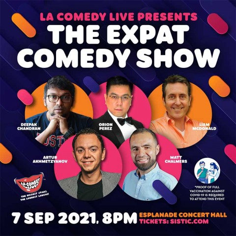 LA Comedy Live Presents The Expat Comedy Show