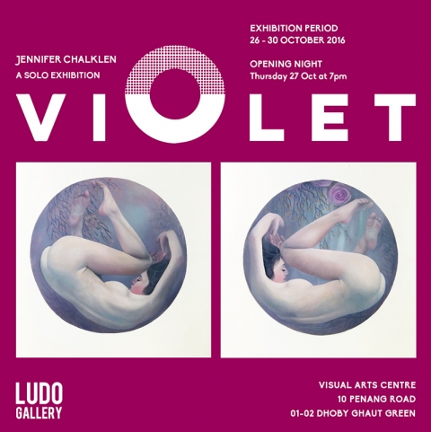 Violet Exhibition by Jennifer Chalklen