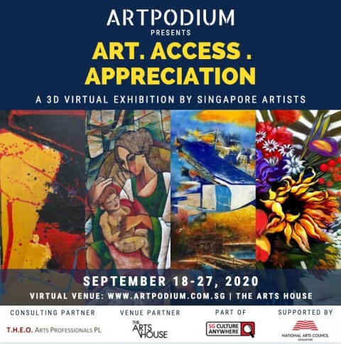 ART. ACCESS. APPRECIATION - A 3D virtual Art Exhibition with 21 Singapore artists