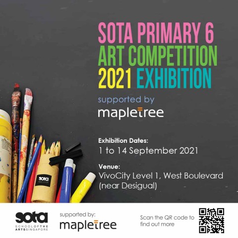SOTA Primary 6 Art Competition 2021 Exhibition