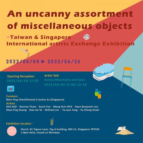 An uncanny assortment of miscellaneous objects