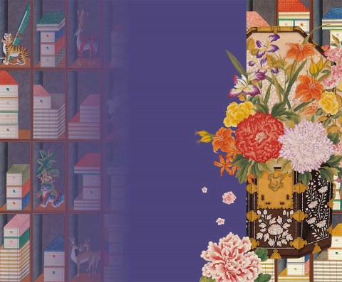 Books with Flowers, Bloom with Scent