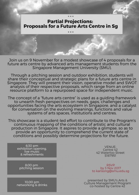 Partial Projections: Proposals for a Future Arts Centre in Singapore 