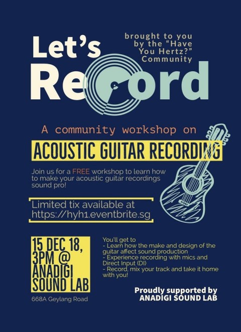 Let's Record: Acoustic Guitar Recording