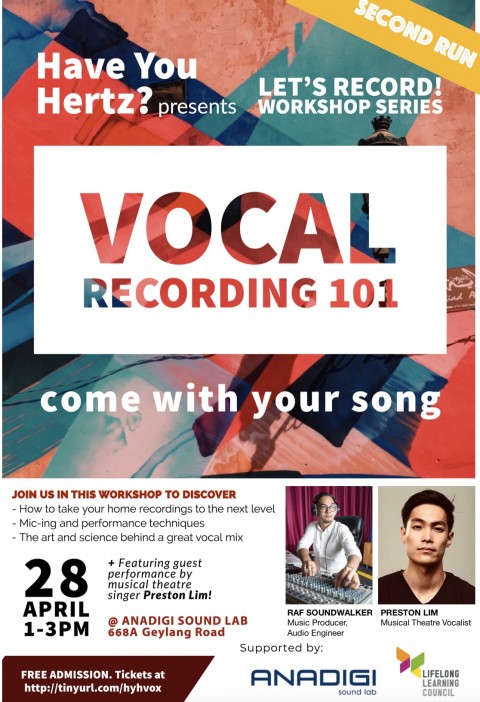Let's Record! Vocal Recording 101 