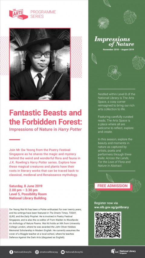  The Art Space Programme Series – Fantastic Beasts and the Forbidden Forest