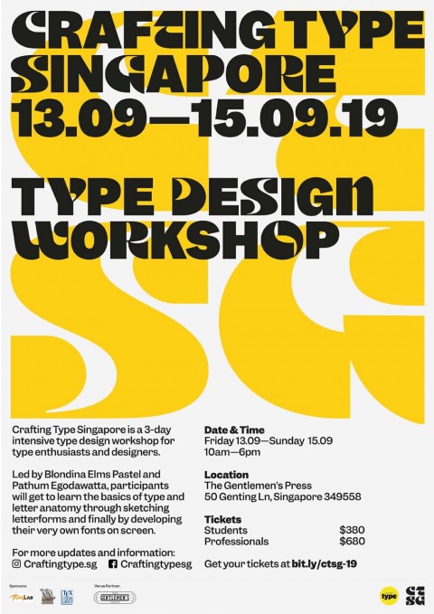 Crafting Type Singapore 2019