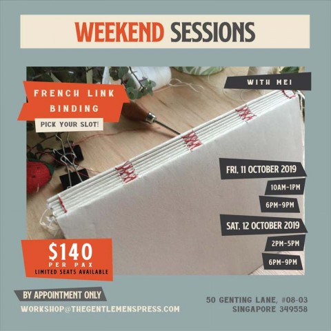 French-link Bookbinding Workshop