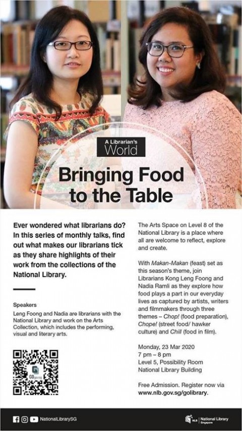 A Librarian’s World – Bringing Food to the Table