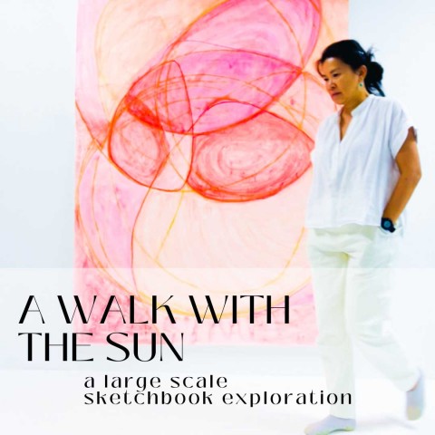 A Walk with the Sun: a large-scale sketchbook exploration