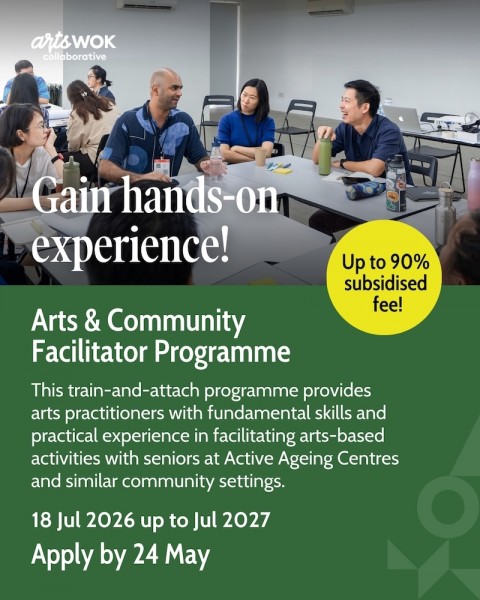 Arts & Community Facilitator Programme