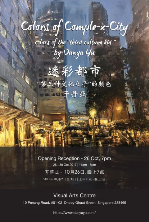 Colors of Comple-X-city - colors of the “third culture kid” solo by Danya Yu