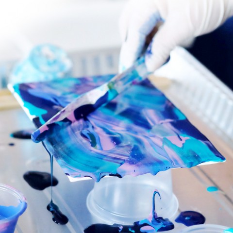 Acrylic Pour Workshop @ Actually Affordable Art Market