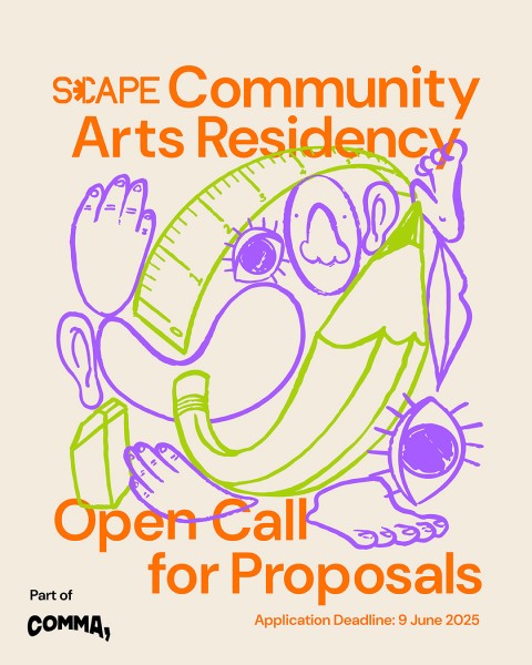 *SCAPE COMMUNITY ARTS RESIDENCY 2025 – 2026