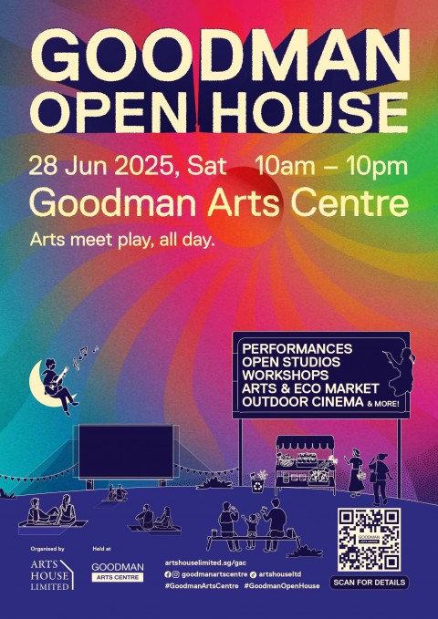 Goodman Arts Centre Open House 2025: Arts Meet Play, All Day